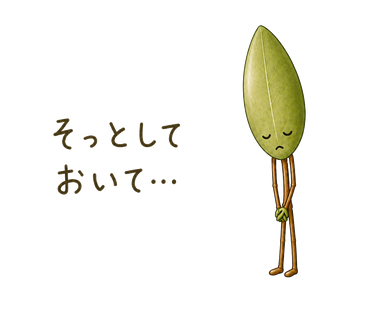 そっとしておいて…